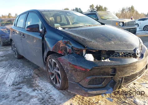 2018 Toyota Corolla Im z USA, uszkodzony, nr VIN JTNKARJEXJJ566226